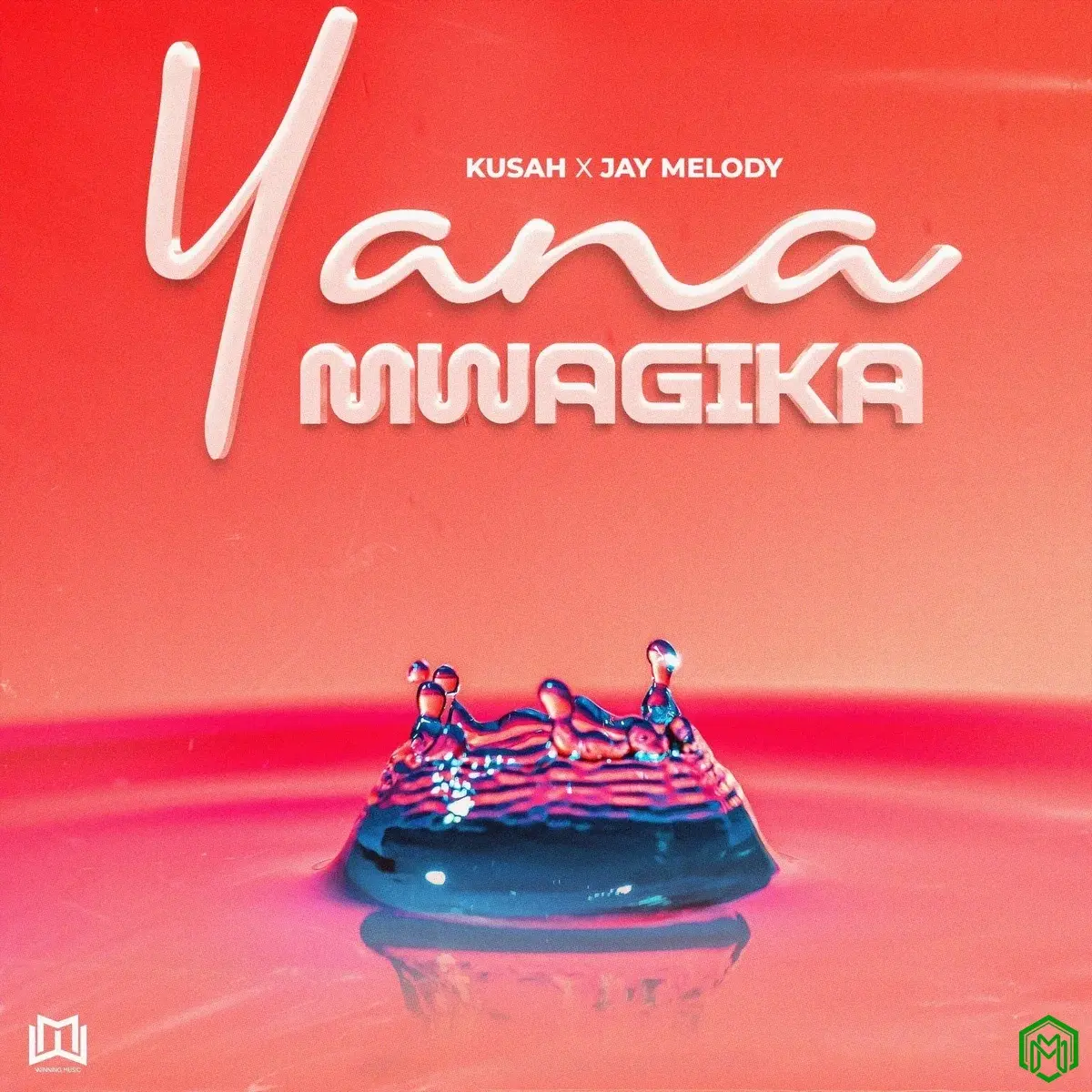 Yanamwagika audio by Kusah feat. Jay Melody